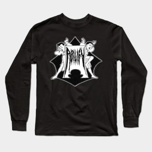 Two Sides-Dark Long Sleeve T-Shirt